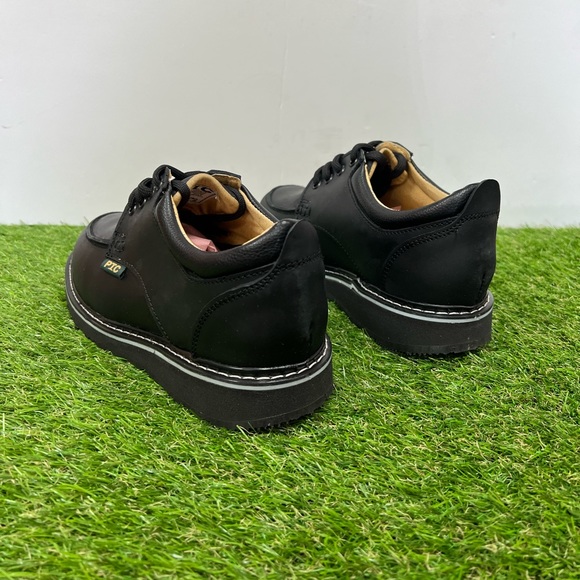 Men's Best Work SHOES lace-up Leather Oil Water Slip Resistant Zapato de trabajo - Picture 4 of 7